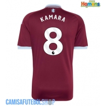 Camisa de time de futebol Aston Villa Boubacar Kamara #8 Replicas 1º Equipamento 2026-27 Manga Curta